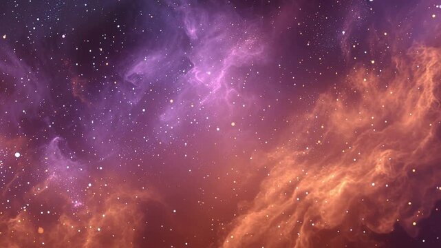 宇宙の星雲動画