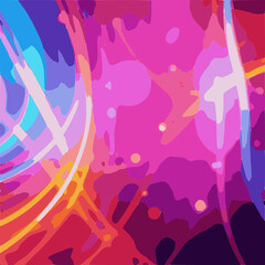 abstract colorful background with splashes