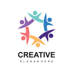 Church logo icon design illustration