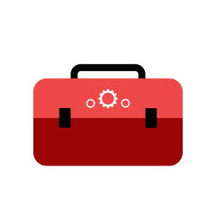 Tool bag icon on transparent background