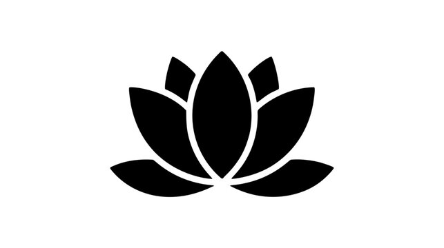 Elegant lotus flower design