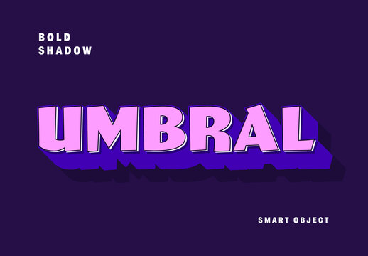 Retro Shadow Text Effect