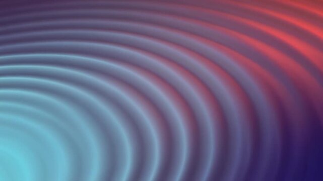 Minimal gradient background ripple pattern with soft harmonic concentric wave motion and cool warm color blend evoking calm energy soft concentric