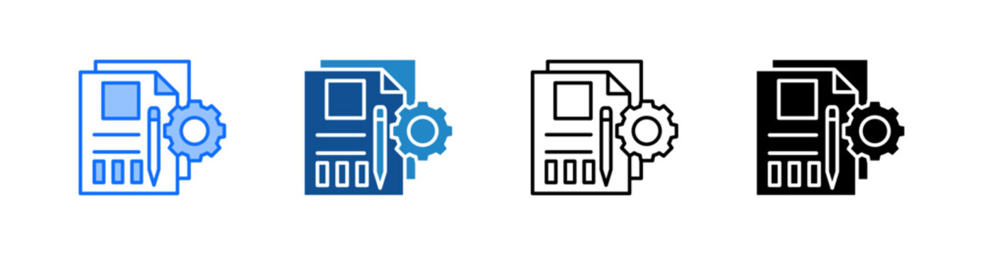 Create Multiple Style Icon Set 