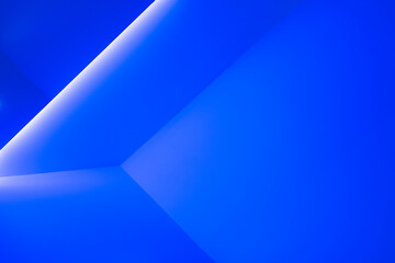 Wall interior background, studio and backdrops show products.with shadow from window color white...