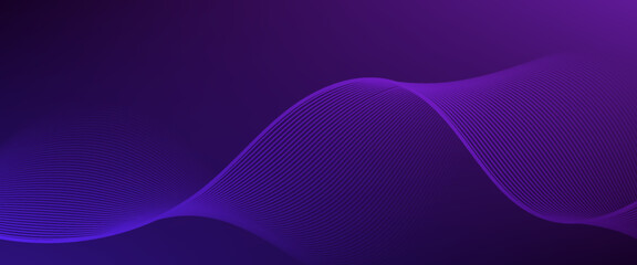 purple abstract background with luxury elements. abstract wavy lines background. vector illustration