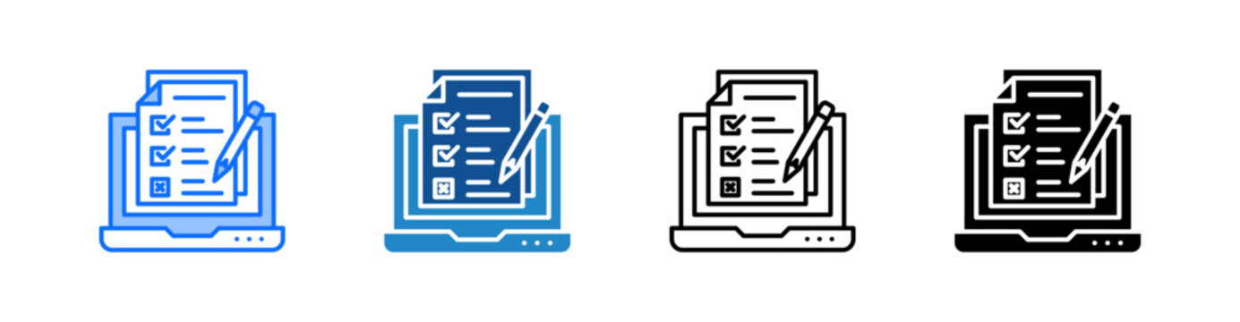 Test Multiple Style Icon Set 