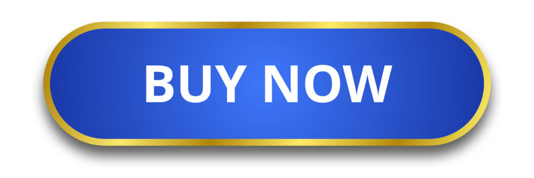 Blue buy now button with gold border 