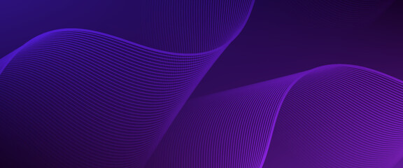 purple abstract background with luxury elements. abstract wavy lines background. vector illustration