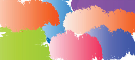 Large set of black paint, ink brush, brush.Line or texture. Vector illustration. Isolated on white background.Brush stroke paint boxes on white background - stock vector. 