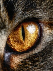 Cat's eye is shown in detail