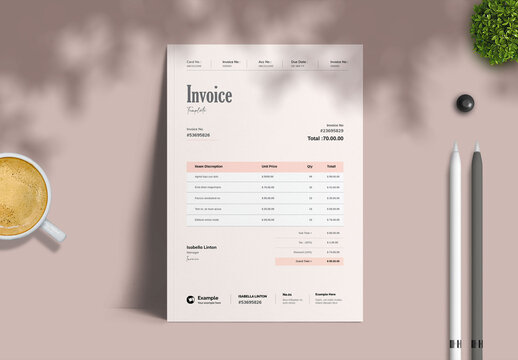 Invoice Layout