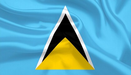 flag of Saint Lucia
