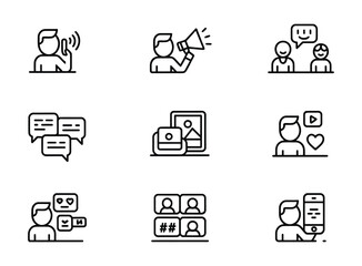 Fototapeta premium Set of vector icons representing security, success, tasks, and documents for business and education purposes