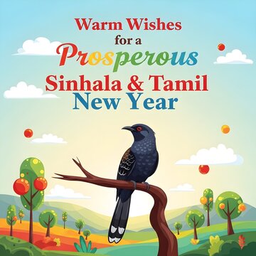 warm wishes for a prosperous Sinhala & Tamil new year