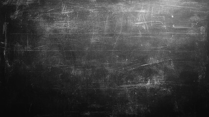 Fototapeta premium Black Grunge Wall Distress Overlay. Heavy Scratch Distress Overlay Background. Black and White Distress Overlay Chalkboard Texture.