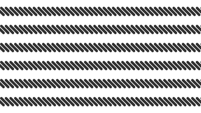 Horizontal ribbed rows, similar to tracks from caterpillar tracks or motorcycle tires, move slowly across the screen.