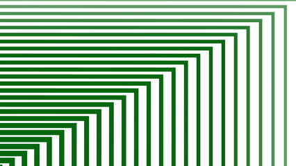 Obraz premium Bold Green Horizontal Stripe Geometric Corner Abstract Background for Corporate Branding, Presentation and Modern Design