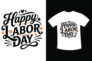 Celebrate with these festive happy labor day themed t-shirt designs