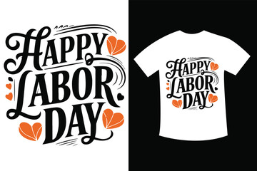 Celebrate with these festive happy labor day themed t-shirt designs