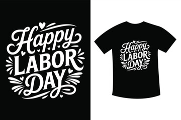 Celebrate with these festive happy labor day themed t-shirt designs