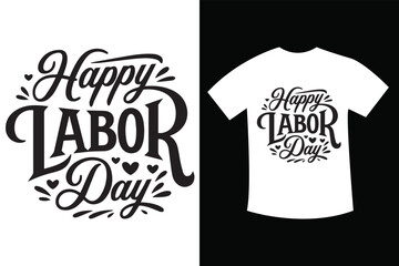 Celebrate with these festive happy labor day themed t-shirt designs