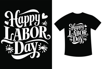 Celebrate with these festive happy labor day themed t-shirt designs