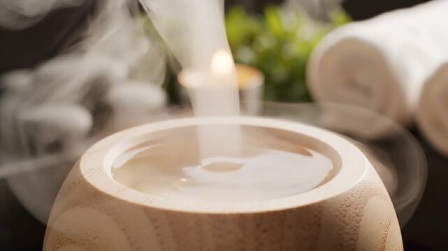 Spa Day Essential Oil Diffuser Relaxation.