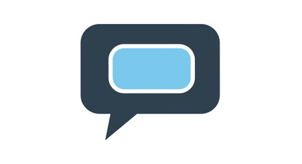 Fototapeta premium Reply Line art clean modern tone vector