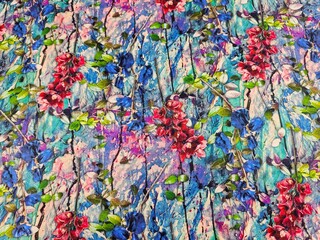 colorful flowers background