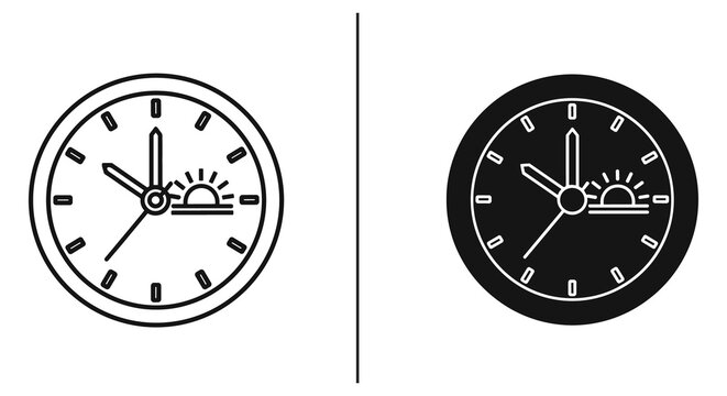 Day and Night Clocks