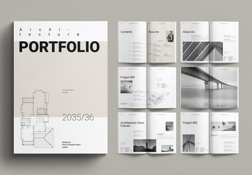 Architecture Portfolio Template