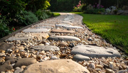 Winding Path in Desert Landscape &ndash; Travel Visual for Editorial, Lifestyle, or Nature Branding Themes