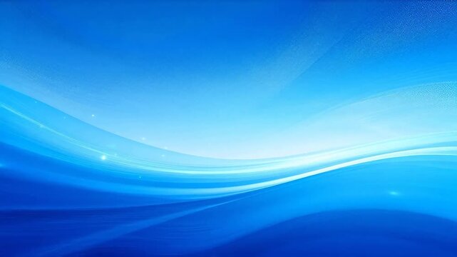 Blue abstract wave background