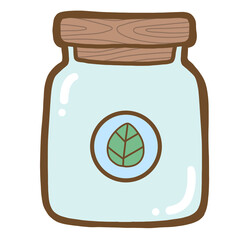 Cute Environment Clipart glass jar