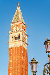 Obraz premium Venetian main square San Marco in winter time