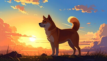 柴犬のイメージ