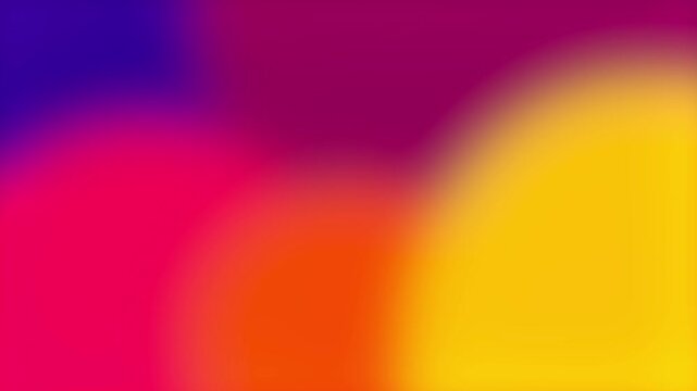 5 colors gradation loopable animation