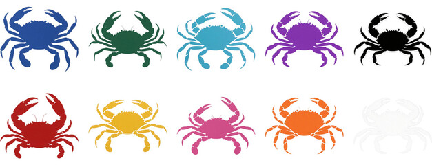 カニ　動物　生き物　イラスト