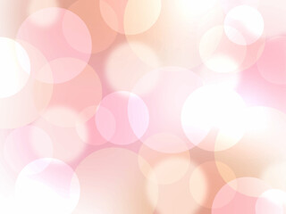 キラキラ輝くピンボケとピンク色のグラデーションの背景素材