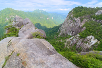 宮崎の大崩山、下ワク塚と小積ダキ