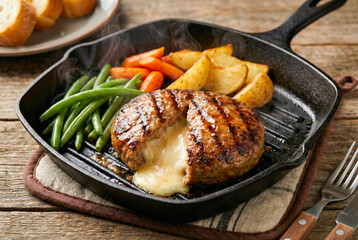 チーズインハンバーグ