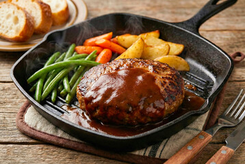 ハンバーグステーキ