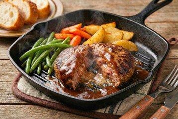 ハンバーグステーキ