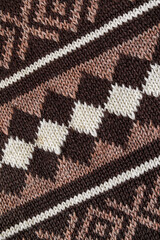 Knit pattern background