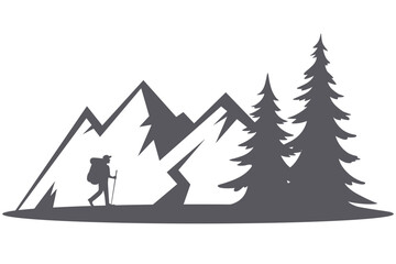 camping in mountains