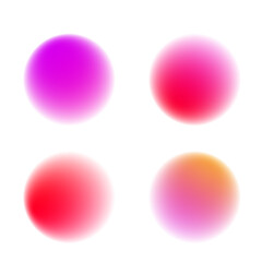 Floating gradient orb with holographic mesh, aurora-inspired glow, and radiant soft highlights. vector