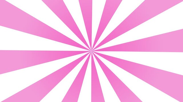 Baby Pink Spiral Animation Background &ndash; Abstract Swirl Vortex Loop 4K Motion Graphic