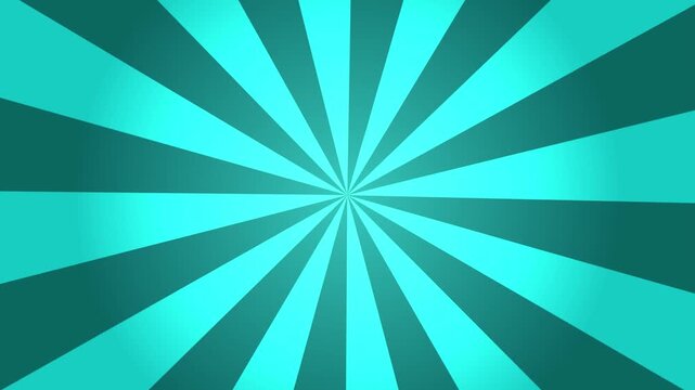 Cyan Green Spiral Animation Background &ndash; Abstract Swirl Vortex Loop 4K Motion Graphic
