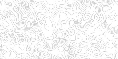 Abstract white topography map landscape relief elevation grid paper diagram spiral design. © MOHART PARK